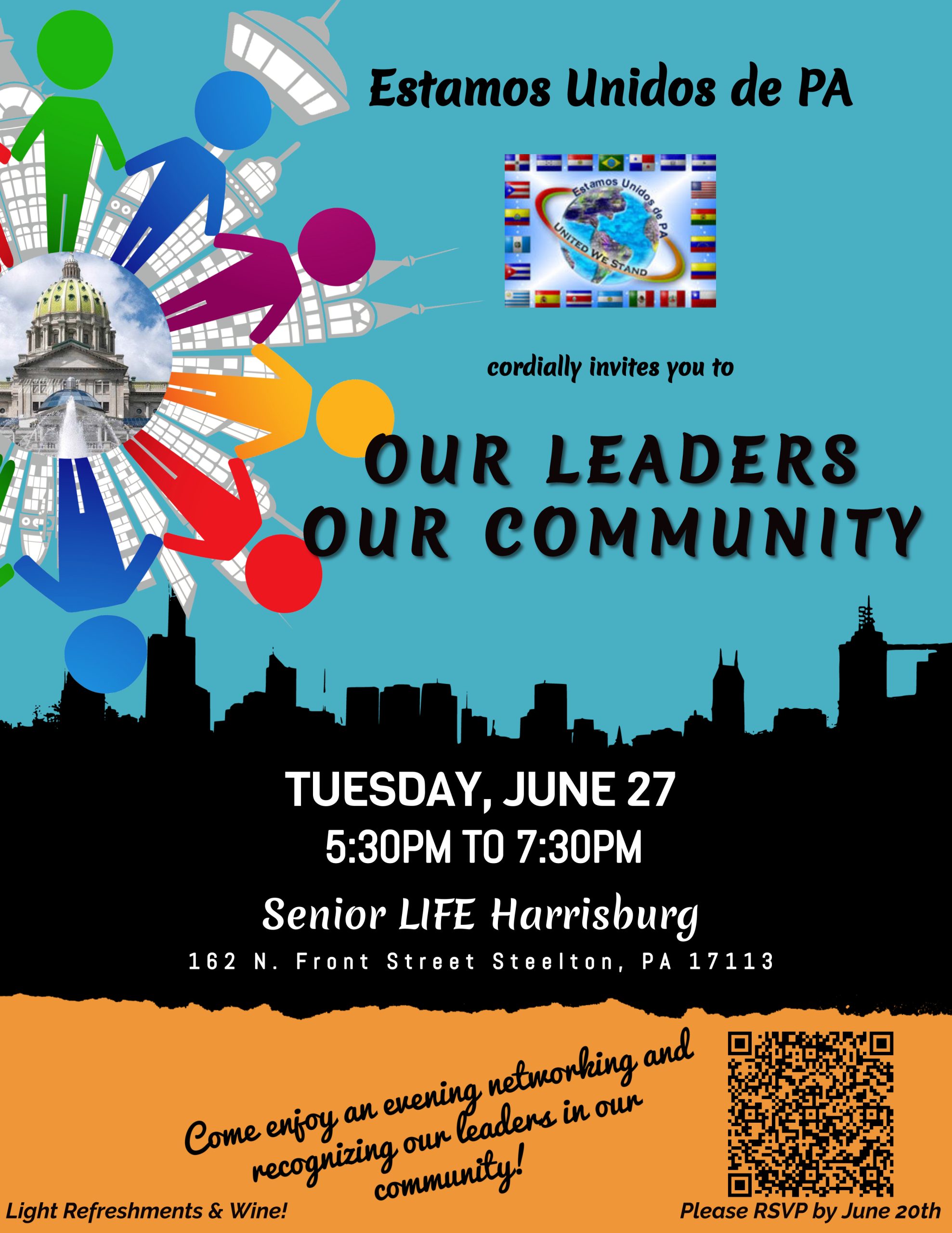 Estamos Unidos Wine and Cheese Volunteer Recognition Night 