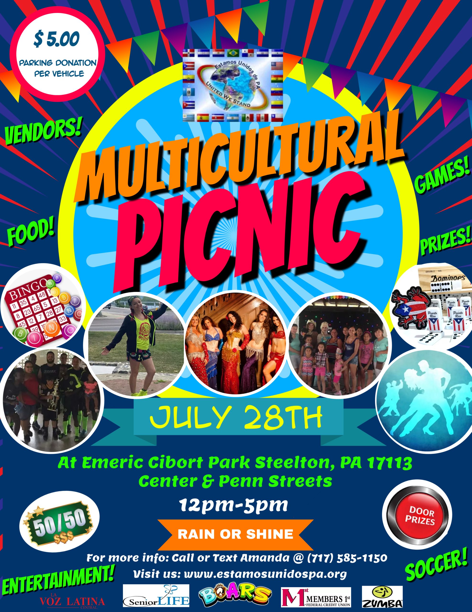 Estamos Unidos Multicultural Picnic 2024-Family Event.