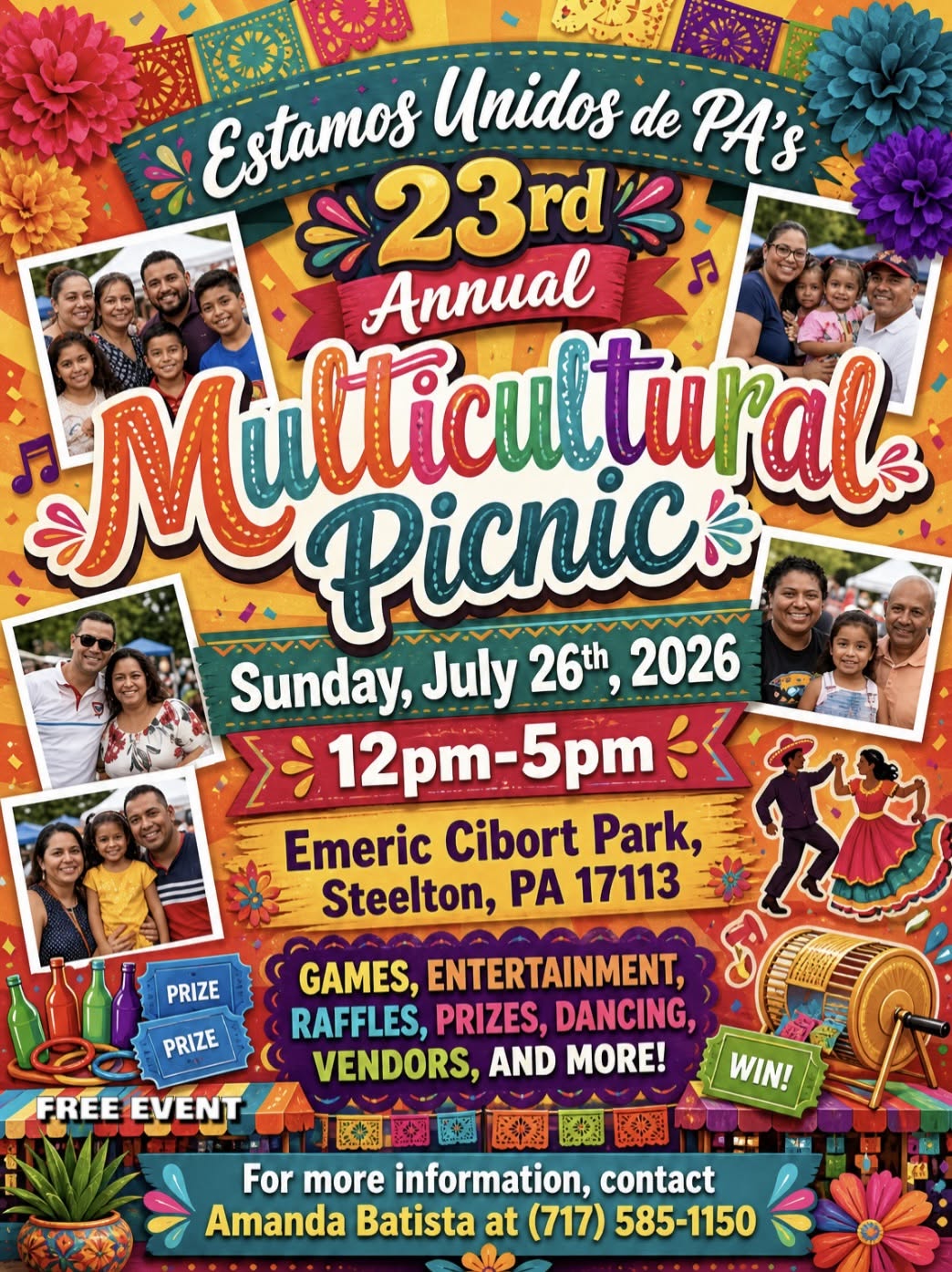 Estamos Unidos Multicultural Picnic 2026 — A Family-Oriented Event